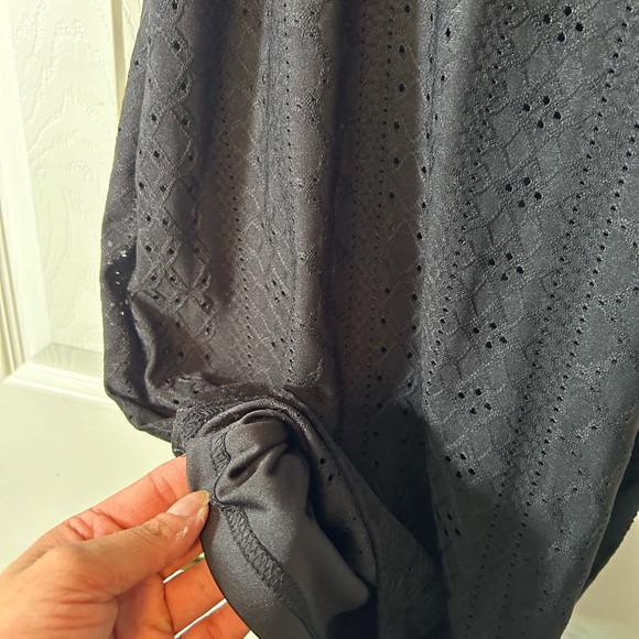 Rue21 Bodycon Dress Black Large Stretch Lined Spaghetti Strap Midi - Picture 11 of 14